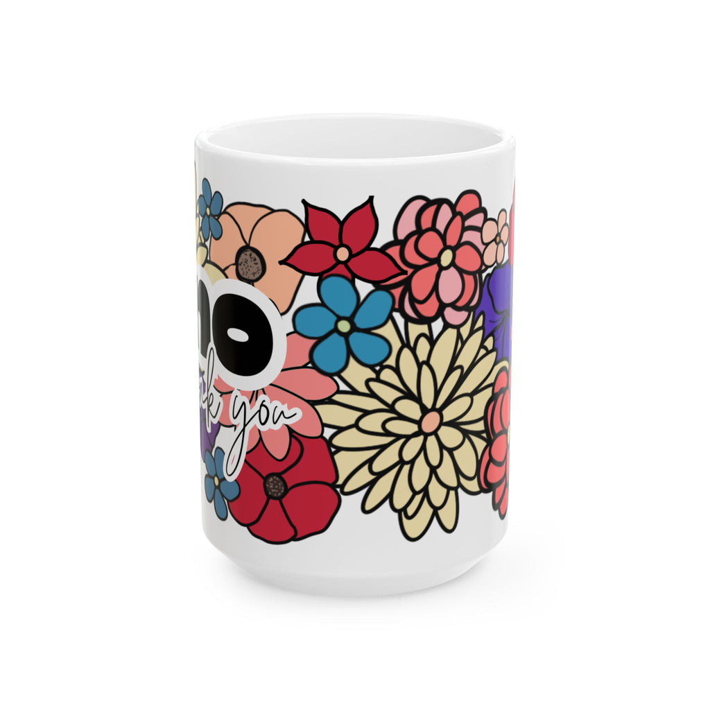 No Thank You Mug (Floral)