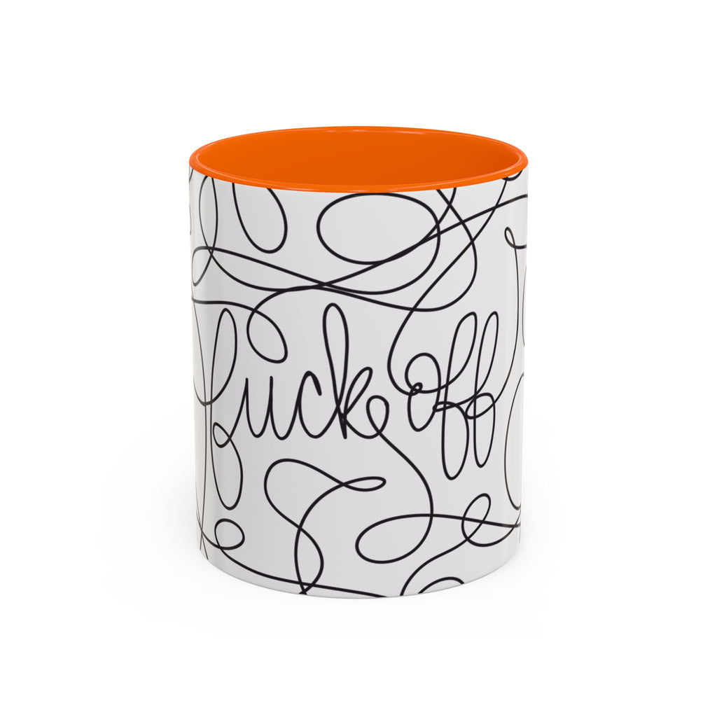 Fuck Off Mug (Cursive)