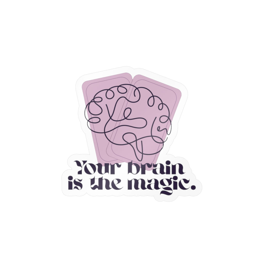 Your Brain Is the Magic Tarot Sticker