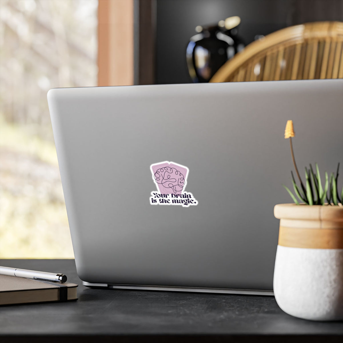 Your Brain Is the Magic Tarot Sticker